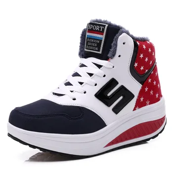 Pu women's boots; thick-soled women's shoes Short plush warm snow boots; winter boots women's platform boots
Pu women's boots; thick-soled women's shoes Short plush warm snow boots; winter boots women's platform boots