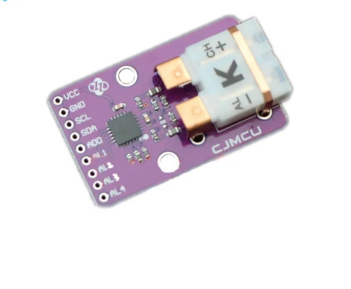 CJMCU-96 MCP9600 Type K Thermocouple Converter Differential Input Support Eight Types
CJMCU-96 MCP9600 Type K Thermocouple Converter Differential Input Support Eight Types