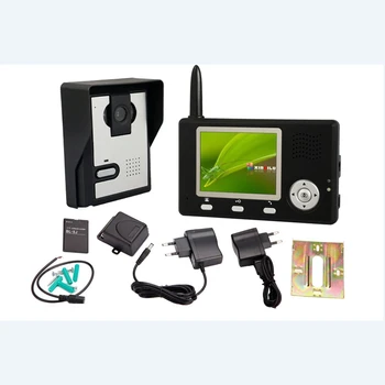 2.4GHz Wireless Digital Video Door Peephole Viewer Phone Call & Talk 3.5" TFT HD Indoor Monitor Night Vision Doorbell Camera
2.4GHz Wireless Digital Video Door Peephole Viewer Phone Call & Talk 3.5" TFT HD Indoor Monitor Night Vision Doorbell Camera