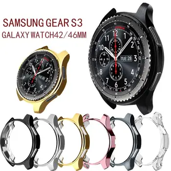 Replacement Watch Protective Frame Protective Case For Samsung Gear S3 / Galaxy Watch 46/42mm Plated TPU Case Protection Cover
Replacement Watch Protective Frame Protective Case For Samsung Gear S3 / Galaxy Watch 46/42mm Plated TPU Case Protection Cover