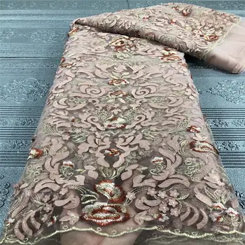 African Lace Fabric 2020 High Quality Lace Sequins French Net Lace Tulle Mesh Fabrics White Lace beads Wedding Fabrics JJ109
African Lace Fabric 2020 High Quality Lace Sequins French Net Lace Tulle Mesh Fabrics White Lace beads Wedding Fabrics JJ109