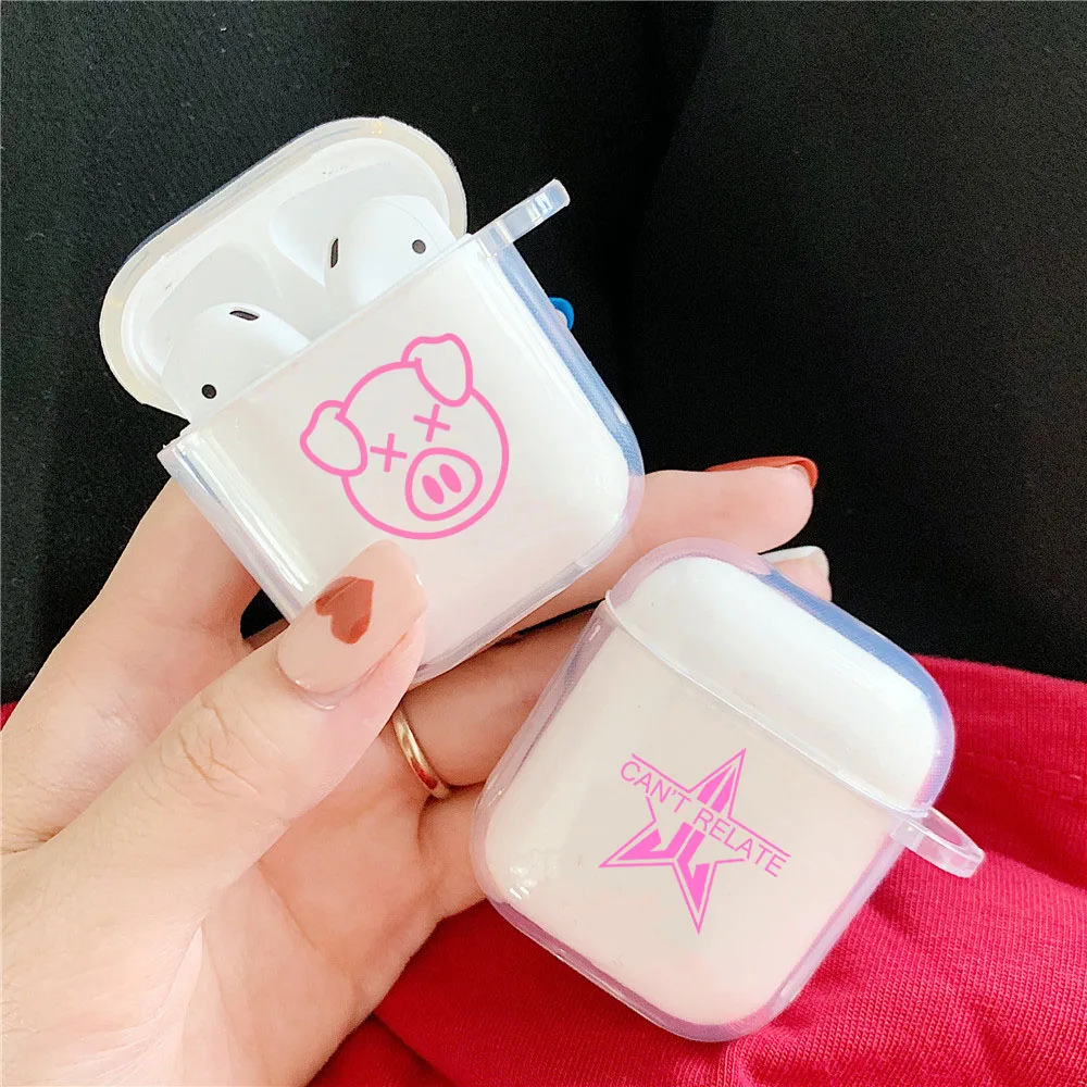 Jeffree Star Can't Relate Transparent TPU Earphone Case for Apple Airpods 1/2 Soft Clear Fundas Coque
Jeffree Star Can't Relate Transparent TPU Earphone Case for Apple Airpods 1/2 Soft Clear Fundas Coque