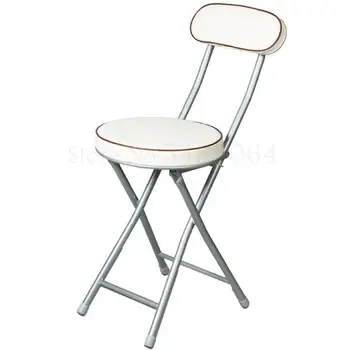 Backrest Stool Folding Chair Portable Leisure Computer Chair Dormitory Chair Office Training Chair Home Round Stool
Backrest Stool Folding Chair Portable Leisure Computer Chair Dormitory Chair Office Training Chair Home Round Stool