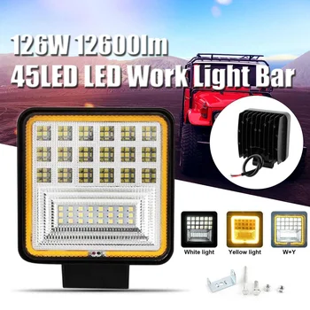 MAEREX 9V-30V 126W LED Work Light Bar Combo Beam Spotlight Driving Fog Lamp Running Light For Car Truck SUV Off-road Headlights
MAEREX 9V-30V 126W LED Work Light Bar Combo Beam Spotlight Driving Fog Lamp Running Light For Car Truck SUV Off-road Headlights