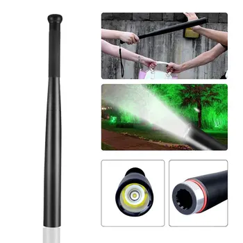 LED Bat Baseball Flashlight Multi-function Mace Shaped Super Bright Light Outdoor Security And Self Defense T6 1000LM Flashlight
LED Bat Baseball Flashlight Multi-function Mace Shaped Super Bright Light Outdoor Security And Self Defense T6 1000LM Flashlight