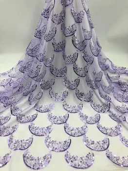 High Quality Sequins Milk Silk Lace fabric/ purple Guipure Cord Laces For Party Sew FYUAN10
High Quality Sequins Milk Silk Lace fabric/ purple Guipure Cord Laces For Party Sew FYUAN10