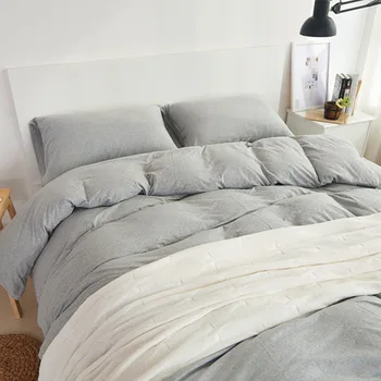 4 Piece Sets New Bedding Retro Pure Cotton Printed Solid Color Knitted Cotton Bed Linen Quilt Cover Soft Bed Skirt Comfortable
4 Piece Sets New Bedding Retro Pure Cotton Printed Solid Color Knitted Cotton Bed Linen Quilt Cover Soft Bed Skirt Comfortable