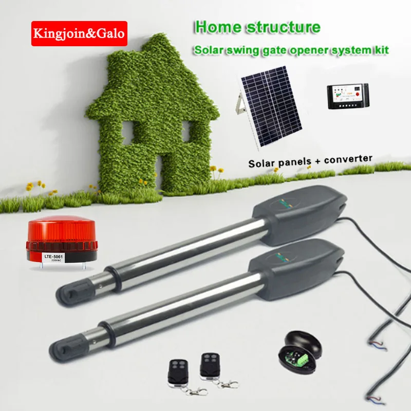 Heavy duty PKM-C02 Solar System Energy saving Premium Technology Based Arm Swing Gate Opener swing gate actuator Door machine
Heavy duty PKM-C02 Solar System Energy saving Premium Technology Based Arm Swing Gate Opener swing gate actuator Door machine
