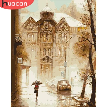 HUACAN Coloring By Numbers Canvas Street Landscape Gift DIY Painting By Number Hand Painted Rain Kits For Home Art Decors
HUACAN Coloring By Numbers Canvas Street Landscape Gift DIY Painting By Number Hand Painted Rain Kits For Home Art Decors
