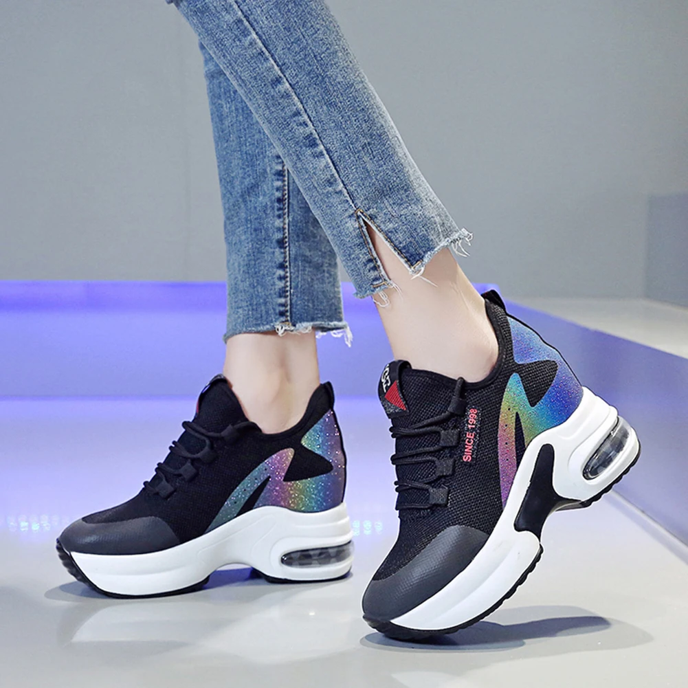 Karinluna 2020 Dropship Leisure Comfortable Inside High Heels Air Mesh Women Shoelaces Spring Shoes Woman Vulcanize Shoes
Karinluna 2020 Dropship Leisure Comfortable Inside High Heels Air Mesh Women Shoelaces Spring Shoes Woman Vulcanize Shoes