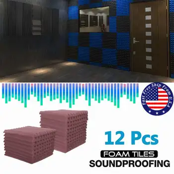 4 Color 12 Pcs Soundproofing Foam Acoustic Foam Sound Treatment Room Studio KTV Windows Sealing Strips Absorption Foam
4 Color 12 Pcs Soundproofing Foam Acoustic Foam Sound Treatment Room Studio KTV Windows Sealing Strips Absorption Foam