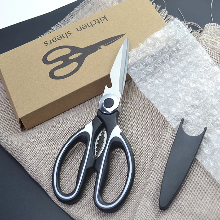 Direct Selling Multi-functional Stainless Steel Scissors Kitchen Scissors A9051 Household Scissors Strong Shears Walnut Cracker
Direct Selling Multi-functional Stainless Steel Scissors Kitchen Scissors A9051 Household Scissors Strong Shears Walnut Cracker