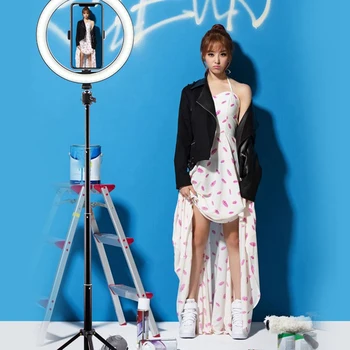10 Inches Selfie Led Ring Light With Tripod Stand And Cell Phone Holder Desktop Lamp Mini Led Camera Light For Youtube Video And
10 Inches Selfie Led Ring Light With Tripod Stand And Cell Phone Holder Desktop Lamp Mini Led Camera Light For Youtube Video And