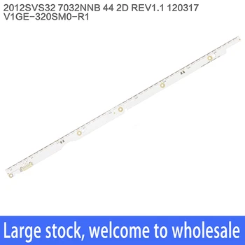 New 44LED*3V 406mm LED strip for samsung UA32ES5500 UE32ES6100 SLED 2012svs32 7032nnb 2D V1GE-320SM0-R1 32NNB-7032LED-MCPCB
New 44LED*3V 406mm LED strip for samsung UA32ES5500 UE32ES6100 SLED 2012svs32 7032nnb 2D V1GE-320SM0-R1 32NNB-7032LED-MCPCB