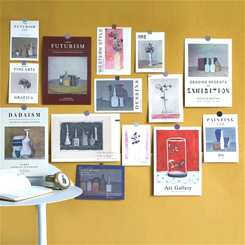 15Pc Famous Painting Decoration Card Retro Postcard DIY Journal School Room Wall Sticker Photo Props Stationery Gift Supply
15Pc Famous Painting Decoration Card Retro Postcard DIY Journal School Room Wall Sticker Photo Props Stationery Gift Supply