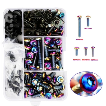 Universal CNC Motorcycle Fairing screws Bolt outer Hexangular Screw Nut For Suzuki SV650 TL1000S 600 KATANA 750 KATANA B-KING
Universal CNC Motorcycle Fairing screws Bolt outer Hexangular Screw Nut For Suzuki SV650 TL1000S 600 KATANA 750 KATANA B-KING