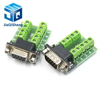 DB9 Male Female Adapter Signals Terminal Module RS232 Serial To Terminal DB9 Connector
DB9 Male Female Adapter Signals Terminal Module RS232 Serial To Terminal DB9 Connector