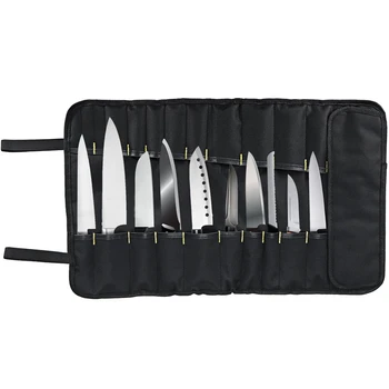 1 Pc Cutlery Bag Professional Kitchen Multi-Function Dual-Use Knife Roll Bag Cutlery Tableware Storage Bag Chef Knife Set With P 
1 Pc Cutlery Bag Professional Kitchen Multi-Function Dual-Use Knife Roll Bag Cutlery Tableware Storage Bag Chef Knife Set With P
