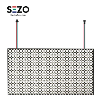 576 Pixels WS2812B Mini 2020 RGB Matrix Panel Screen 18x32 High-Density Digital Individually Addressable Full Dream Color DC5V
576 Pixels WS2812B Mini 2020 RGB Matrix Panel Screen 18x32 High-Density Digital Individually Addressable Full Dream Color DC5V