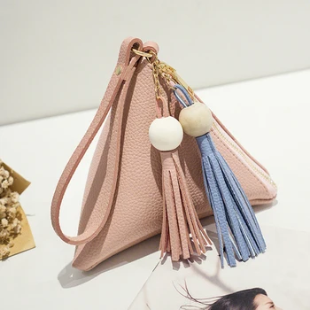 New European Trendy Small Purse Fringe Bag Ladies Wallet Triangle Women's Clutches Casual Leather Handbags
New European Trendy Small Purse Fringe Bag Ladies Wallet Triangle Women's Clutches Casual Leather Handbags