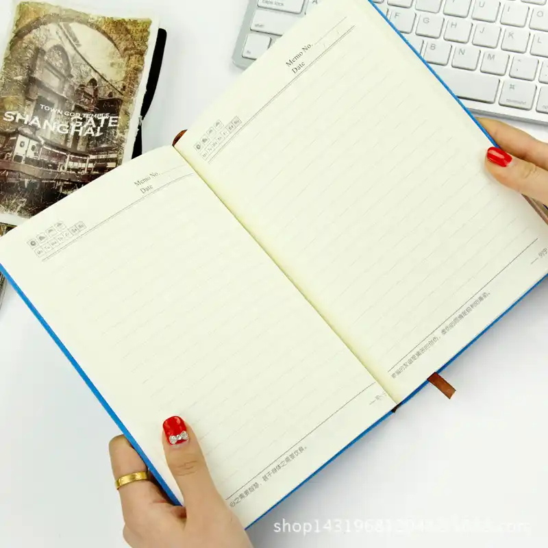 notebook journal book stationery notebook with pen plug office