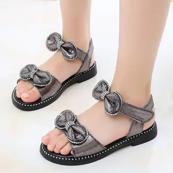 Summer Girls Bow Diamond Roman Sandals Fish Mouth Sandals Princess Wind Hollow Sandals Non-slip Breathable size27--37
Summer Girls Bow Diamond Roman Sandals Fish Mouth Sandals Princess Wind Hollow Sandals Non-slip Breathable size27--37