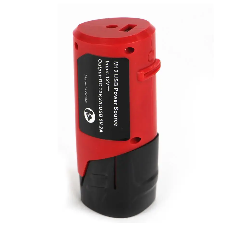 Tool Parts USB Power Charger Holster Device Charging Adapter For Milwaukee 10.8V 12V M12 Li-ion Battery Winter Protective Cloth
Tool Parts USB Power Charger Holster Device Charging Adapter For Milwaukee 10.8V 12V M12 Li-ion Battery Winter Protective Cloth