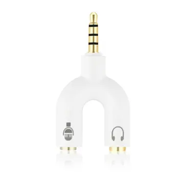 PS4 PC Laptop Ear Headset Audio Adapter For Xbox One Adapter (TRRS) Headset Headphone Mic 2 to 1 Splitter
PS4 PC Laptop Ear Headset Audio Adapter For Xbox One Adapter (TRRS) Headset Headphone Mic 2 to 1 Splitter