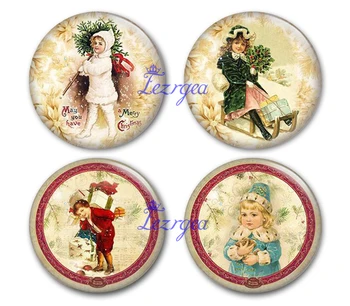 Merry little girl glass cabochon, Merry Christmas Round photo glass cabochon demo flat back Making findings
Merry little girl glass cabochon, Merry Christmas Round photo glass cabochon demo flat back Making findings