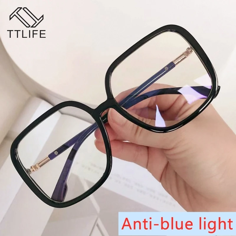 TTLIFE Oversized Frame Square Blue Light Blocking Glasses Anti Ray Lens Protection Optical Eyeglasses Computer Glasses YJHH0415
TTLIFE Oversized Frame Square Blue Light Blocking Glasses Anti Ray Lens Protection Optical Eyeglasses Computer Glasses YJHH0415