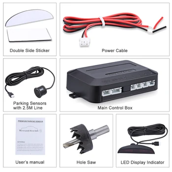 Hot parking sensor LED With 4 Sensors Crescent Buzzing Distance Control Car Parking Radar Monitor Detector Backlight Sensor Pro
Hot parking sensor LED With 4 Sensors Crescent Buzzing Distance Control Car Parking Radar Monitor Detector Backlight Sensor Pro
