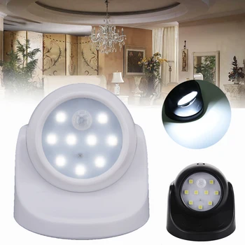 LED 360° IR Motion Activated Sensor Light Lamp Rotation Motion Wall Lamps Toilet Night Light Outdoor Lights For Garage Corridor
LED 360° IR Motion Activated Sensor Light Lamp Rotation Motion Wall Lamps Toilet Night Light Outdoor Lights For Garage Corridor