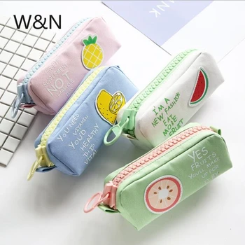 Big Zipper Pencil Case School Pencil Case for Girls Boys Student Stationery Canvas Fruit Pencil Bag Cute Pen Box School Supplies
Big Zipper Pencil Case School Pencil Case for Girls Boys Student Stationery Canvas Fruit Pencil Bag Cute Pen Box School Supplies
