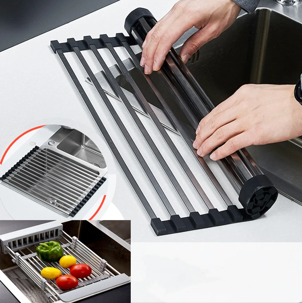 Adjustable Over the Sink Colander Dry Rack Pro Kitchen Sink Dish Drainer Rack Collapsible Over Sink Dish Drainer Color Option
Adjustable Over the Sink Colander Dry Rack Pro Kitchen Sink Dish Drainer Rack Collapsible Over Sink Dish Drainer Color Option