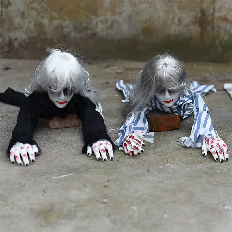 Halloween Crawling Baby Ghost Haunted House Electric Toys Glowing Dolls Halloween Tricky Props Creepy Spooky Ghost Toys Evil
Halloween Crawling Baby Ghost Haunted House Electric Toys Glowing Dolls Halloween Tricky Props Creepy Spooky Ghost Toys Evil