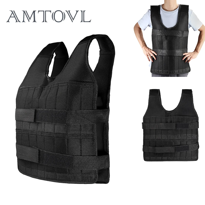 AMTOVL 20KG Adjustable Loading Weight Vest For Boxing Weight Training Workout Fitness Gym Equipment Waistcoat Jacket Sand Cloth
AMTOVL 20KG Adjustable Loading Weight Vest For Boxing Weight Training Workout Fitness Gym Equipment Waistcoat Jacket Sand Cloth