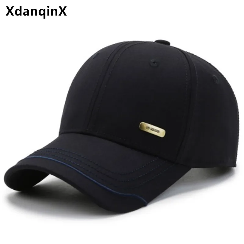 XdanqinX Snapback Cap Adult Men's Cotton Baseball Cap 2022 Spring New Simple Fashion Tongue Cap Adjustable Size Black Sports Cap
XdanqinX Snapback Cap Adult Men's Cotton Baseball Cap 2022 Spring New Simple Fashion Tongue Cap Adjustable Size Black Sports Cap