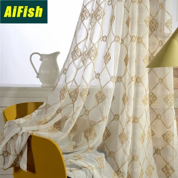Modern Minimalist Geometric Window Screen Curtain Living Room Bedroom Balcony Semi-Shade Bay Window Curtains wp044T4
Modern Minimalist Geometric Window Screen Curtain Living Room Bedroom Balcony Semi-Shade Bay Window Curtains wp044T4
