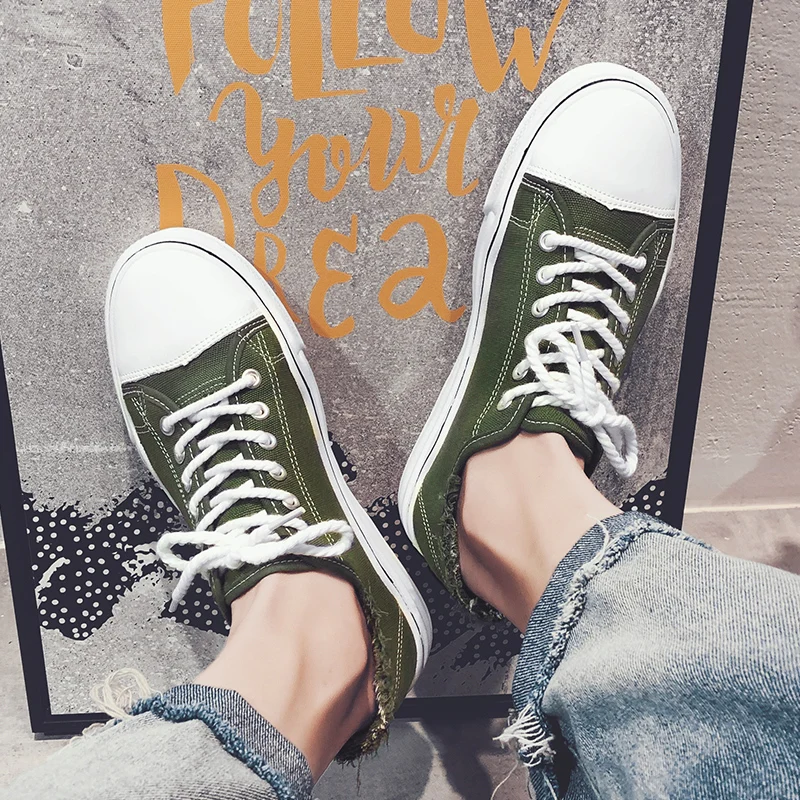 Men Vulcanized Shoes Casual Canvas Shoes Men Casual Shoes Breathable Shoes Male Solid Flat Lace-up Male Sneakers Zapatos Hombre
Men Vulcanized Shoes Casual Canvas Shoes Men Casual Shoes Breathable Shoes Male Solid Flat Lace-up Male Sneakers Zapatos Hombre