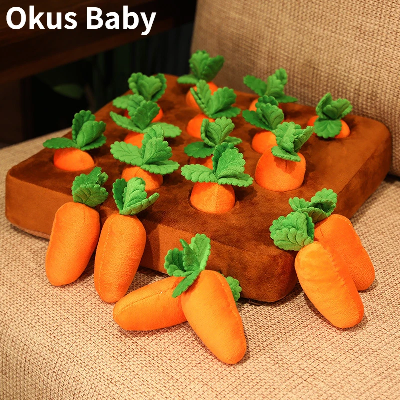 Vegetable Garden Carrot Plush Toy Pull The Carrot Parent-child Interaction Education Hands-on Ability Educational Plush Toys
Vegetable Garden Carrot Plush Toy Pull The Carrot Parent-child Interaction Education Hands-on Ability Educational Plush Toys