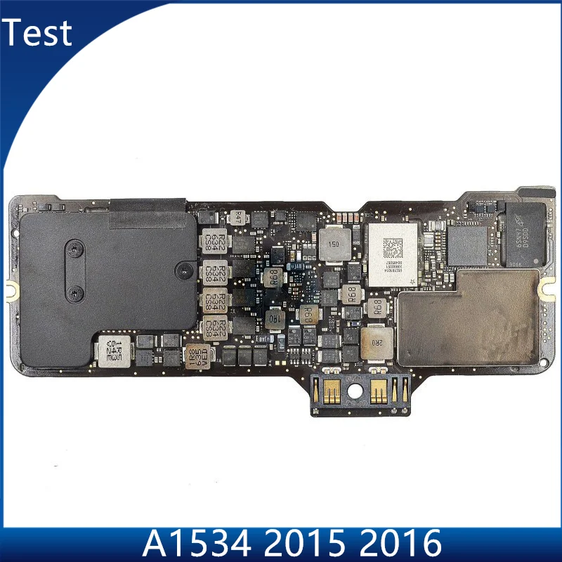 A1534 Motherboard For MacBook Retina 12" 820-00045-A 820-00244-A 1.1GHz 1.2GHz 256/512GB 2015 2016 Years Tested Logic Board
A1534 Motherboard For MacBook Retina 12" 820-00045-A 820-00244-A 1.1GHz 1.2GHz 256/512GB 2015 2016 Years Tested Logic Board