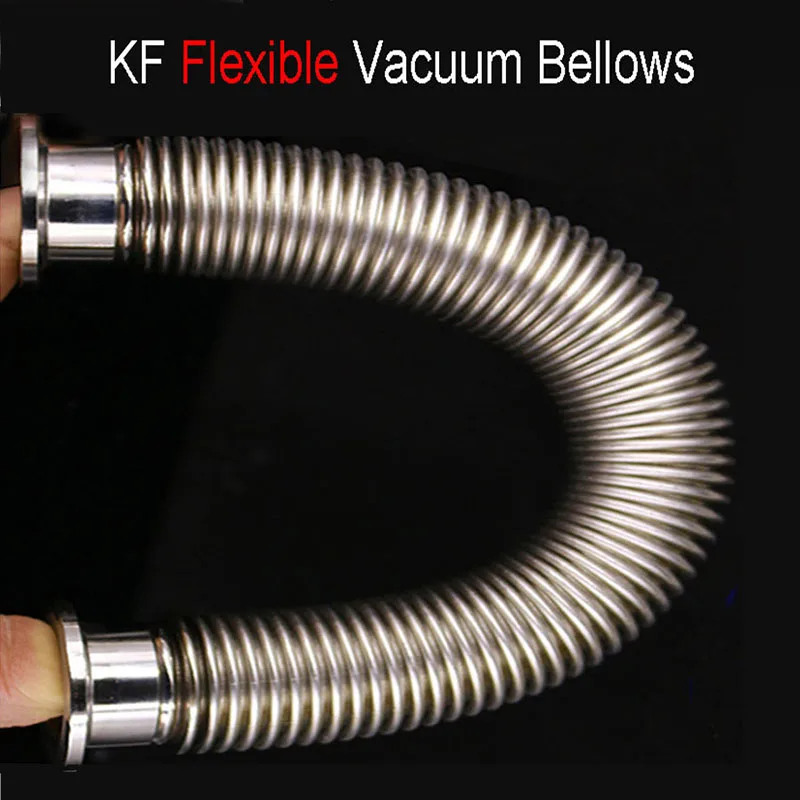 

Flexbile KF16 High Vacuum Bellows Stainless Steel SS304 Forming Wave Fast Flexible Vacuum Hose 100mm-2000mm