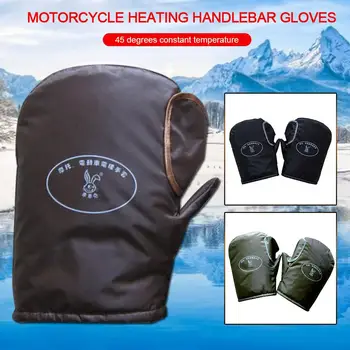 Winter Motorcycle Handlebar Mittens Soft Velvet Waterproof Heated Gloves Fast Heating Mittens for Motorcycle Scooter Accessories
Winter Motorcycle Handlebar Mittens Soft Velvet Waterproof Heated Gloves Fast Heating Mittens for Motorcycle Scooter Accessories