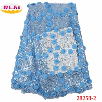 NIAI 2019 High Quality Nigeria Wedding African Lace Fabric With Beads Embroidery African French Tulle Lace Fabric XY2825B-2
NIAI 2019 High Quality Nigeria Wedding African Lace Fabric With Beads Embroidery African French Tulle Lace Fabric XY2825B-2
