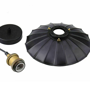 Black Lampshade Vintage E27 Pendant Ceiling Light Bulb Cage Industrial
Black Lampshade Vintage E27 Pendant Ceiling Light Bulb Cage Industrial