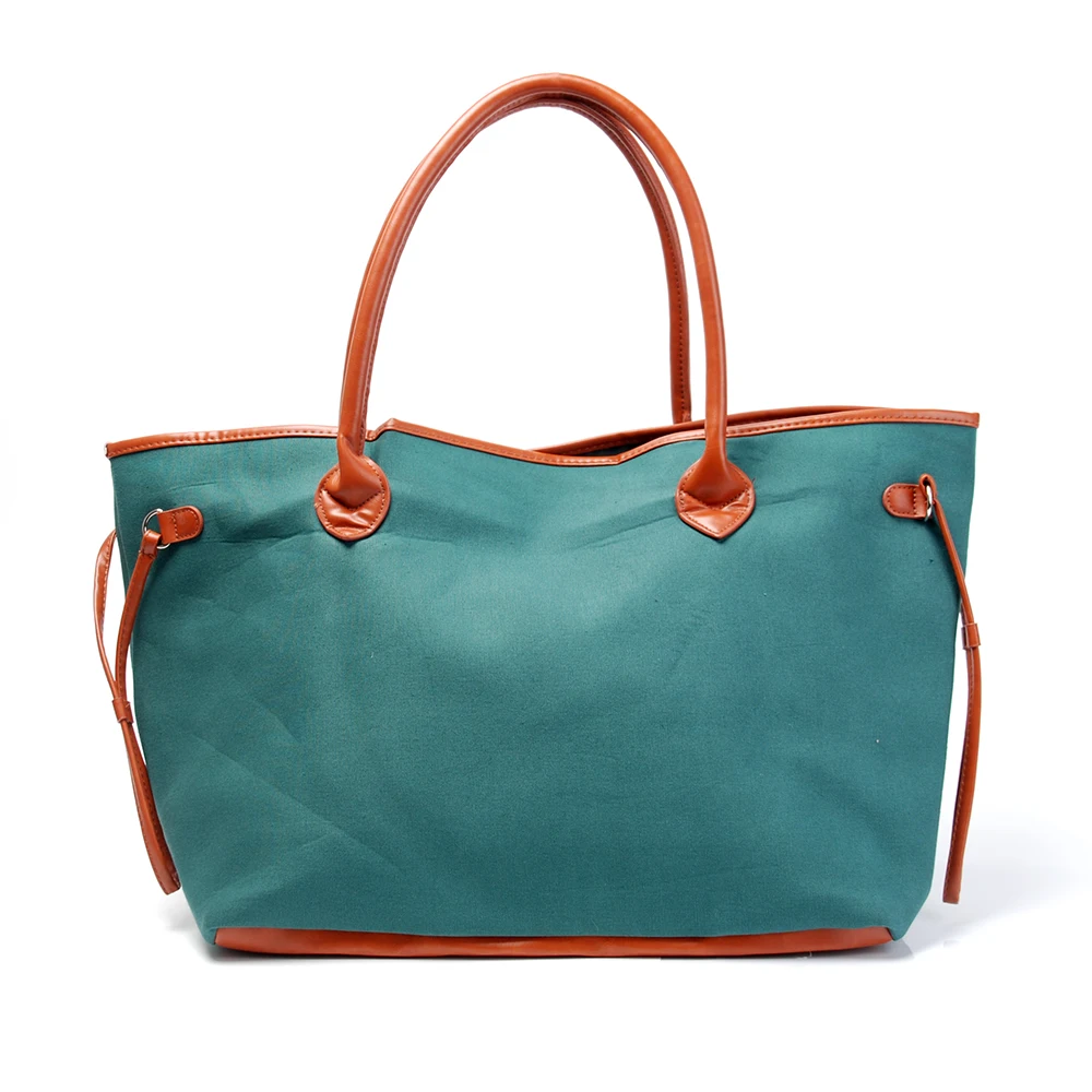 Canvas PU tot bag