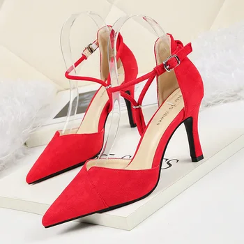 Sexy Ladies High Heels Women Party Shoes 2020 Fashion Pumps Pointe Shoes Woman Super High Heel
Sexy Ladies High Heels Women Party Shoes 2020 Fashion Pumps Pointe Shoes Woman Super High Heel