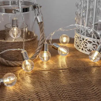1.5 M 10 Light Bulb Light String Christmas Decoration Light String Home Holiday Party Decoration Light
1.5 M 10 Light Bulb Light String Christmas Decoration Light String Home Holiday Party Decoration Light