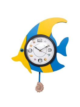 Fish Large Wall Clock Wood Silent Watch Swing Clock Living Room Modern Cartoon Children's Room Bedroom Oclock Klok Decor SC336
Fish Large Wall Clock Wood Silent Watch Swing Clock Living Room Modern Cartoon Children's Room Bedroom Oclock Klok Decor SC336