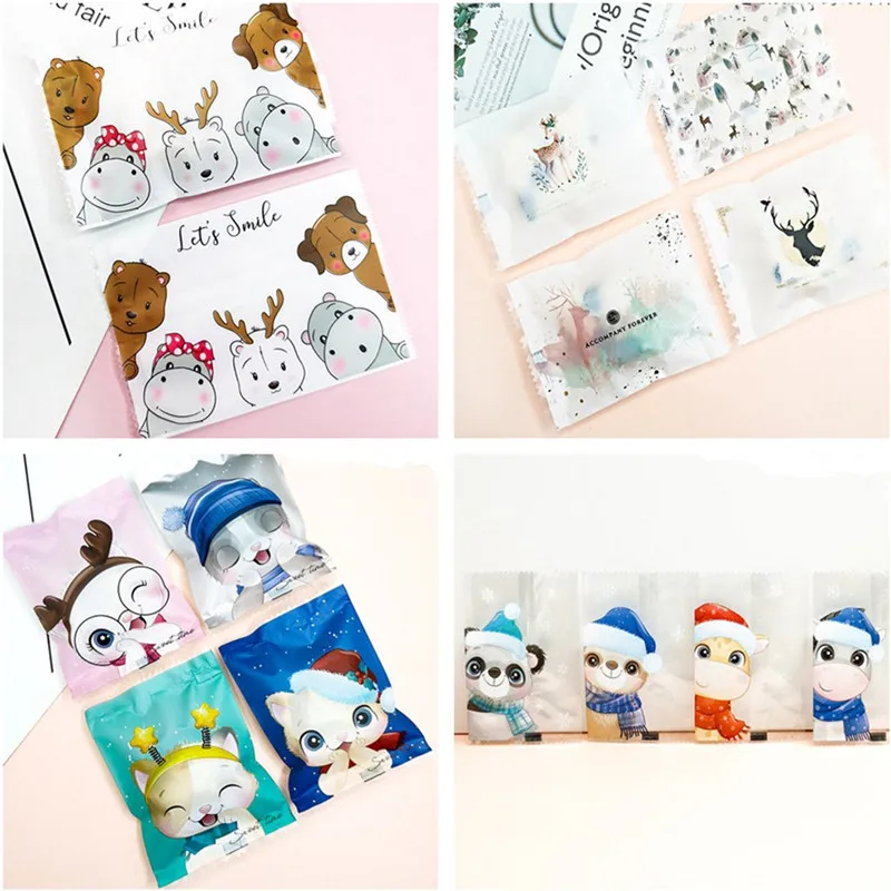 100Pcs 7x10cm Plastic Baking Packaging Biscuit Cookie Candy Food Machine Sealed New Year Xmas Party Gift Bags
100Pcs 7x10cm Plastic Baking Packaging Biscuit Cookie Candy Food Machine Sealed New Year Xmas Party Gift Bags